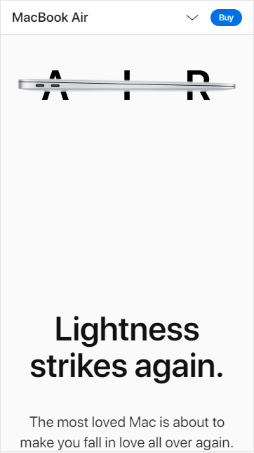 apple home page cellphone