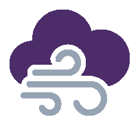 logo windy cloud